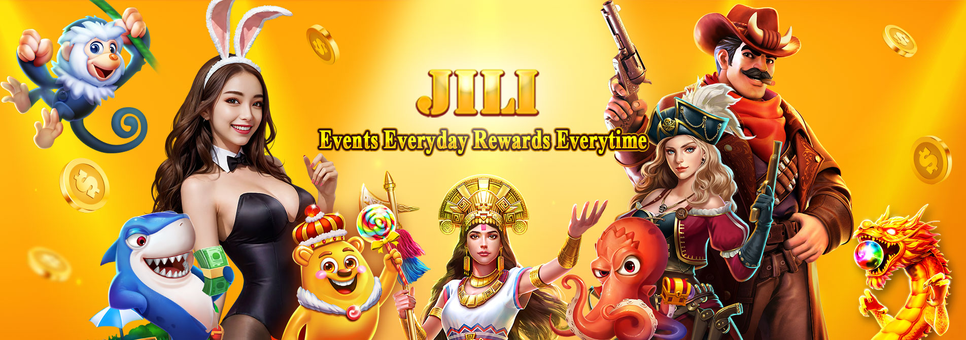 Jili Park homepage banner